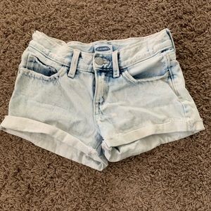 Girls jean shorts